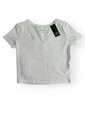 Wild Fable  White Cropped Top  Bundle of 5 Large